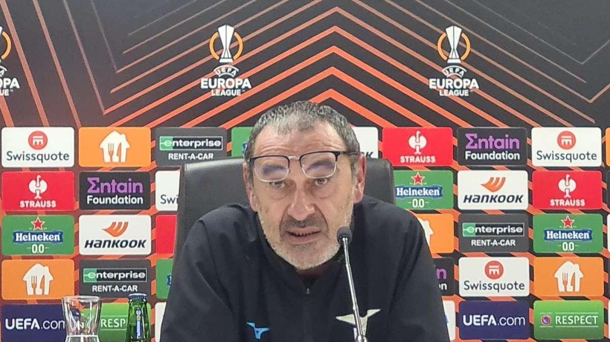 RIVIVI DIRETTA - Feyenoord - Lazio, Sarri: "Questa squadra non è pronta per due competizioni"