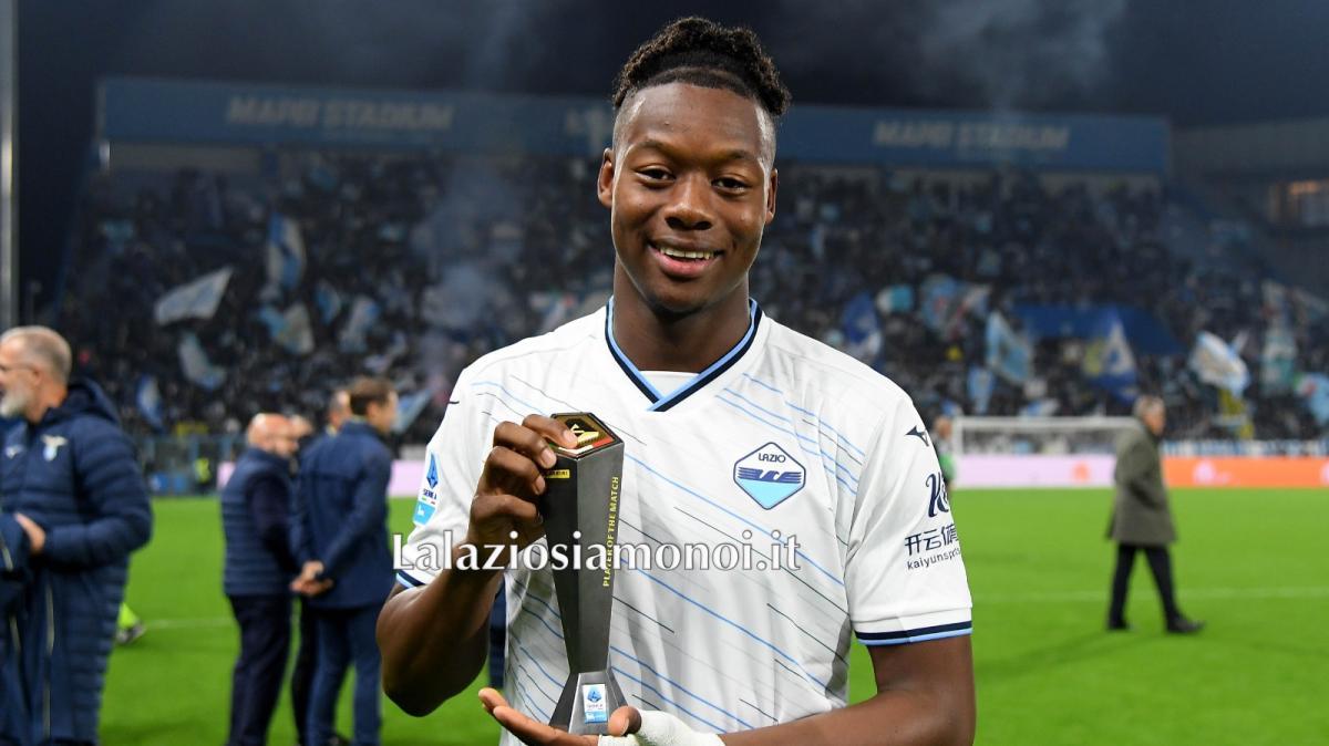 Sassuolo - Lazio, Noslin è l’MVP del match: la reazione al premio - VIDEO
