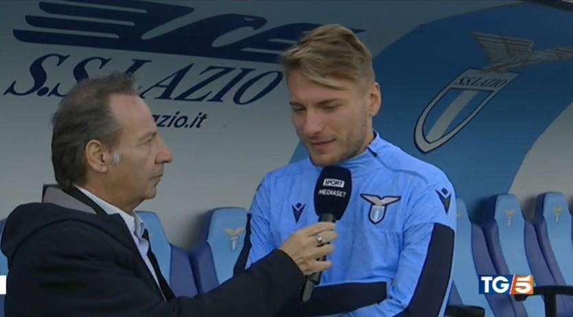 Lazio, Immobile: "Noi squadra solida, testa solo alla Champions League"