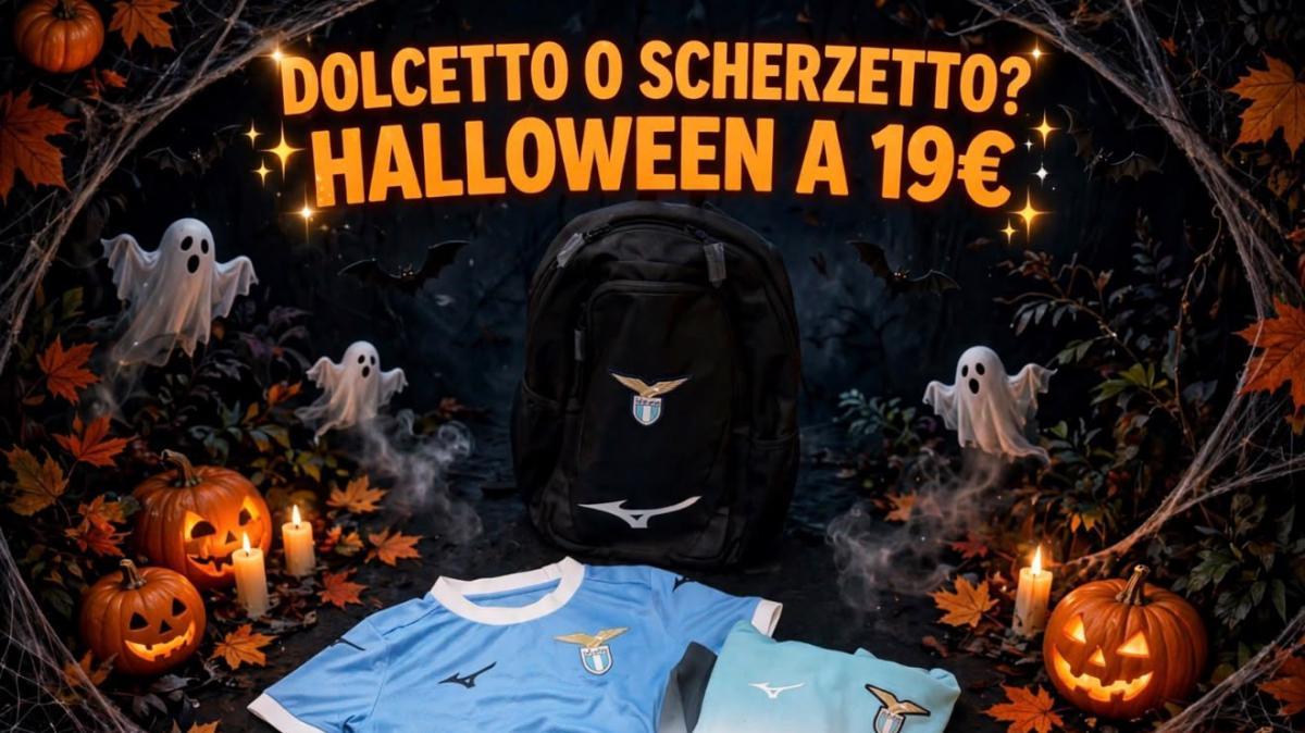 SCONTI DI HALLOWEEN AL LAZIO FAN SHOP! SELEZIONE DI PRODOTTI A SOLI 19 EURO