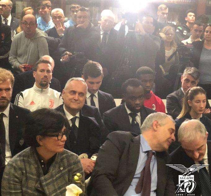 "Un calcio al razzismo": presenti anche Lukaku e Lotito per la Lazio