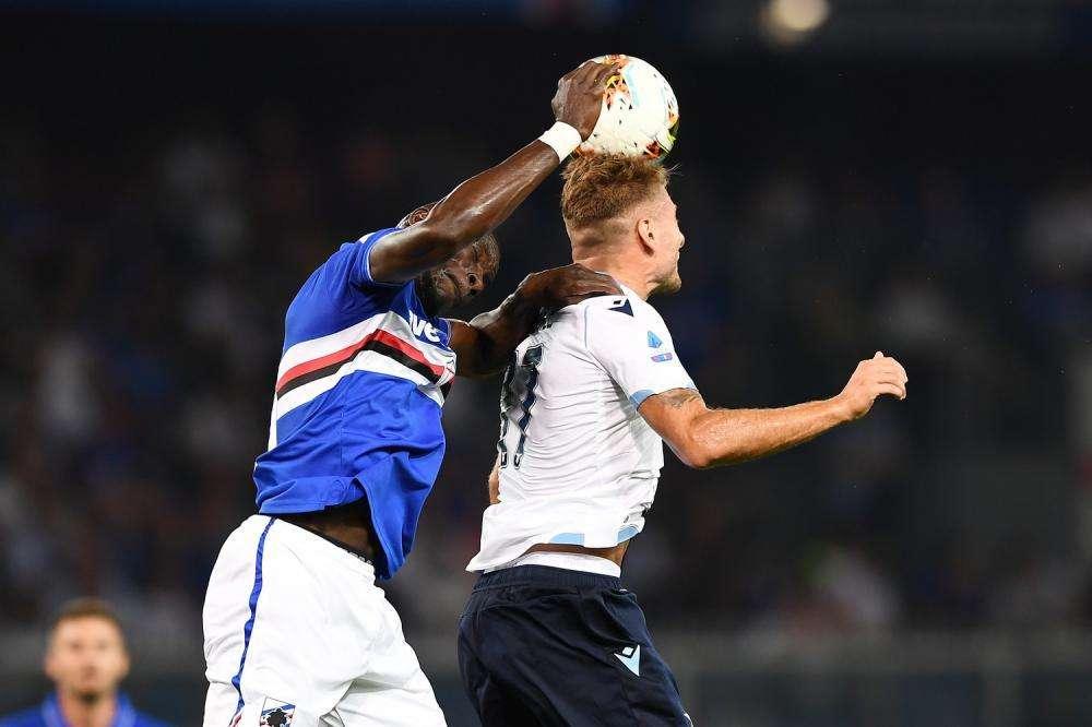 IL TABELLINO di Sampdoria-Lazio 0-3