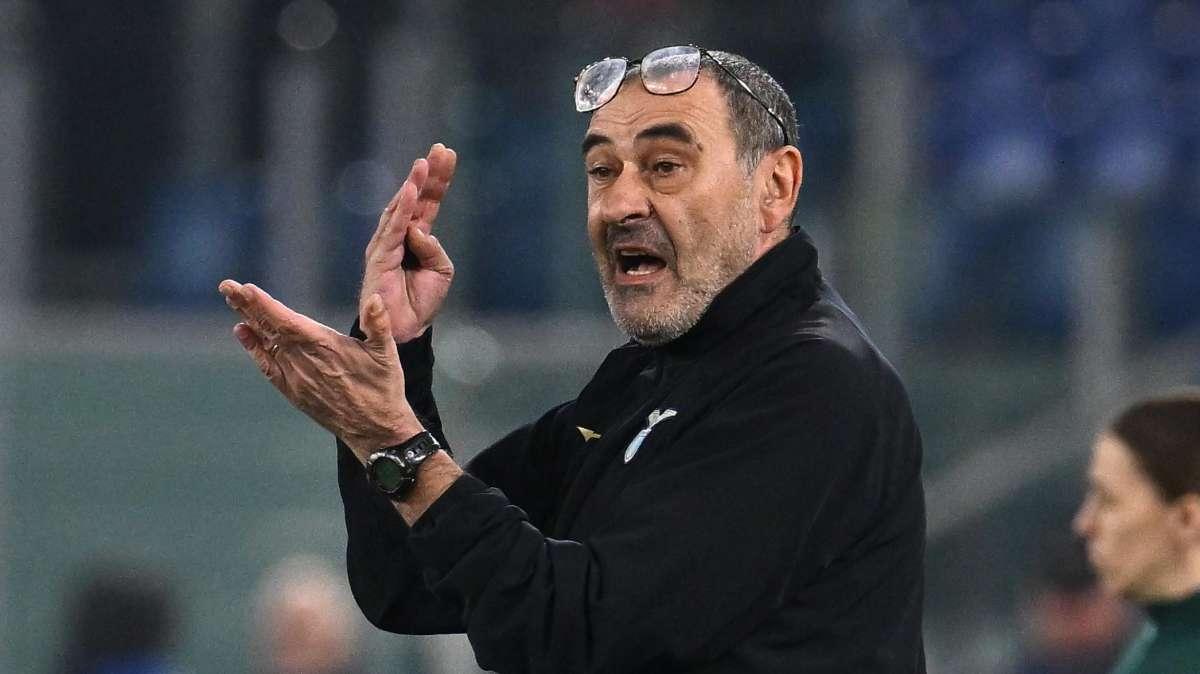 Lazio, Sarri a Dazn: "Abbiamo giocato meglio col Bologna. Nel primo tempo..."