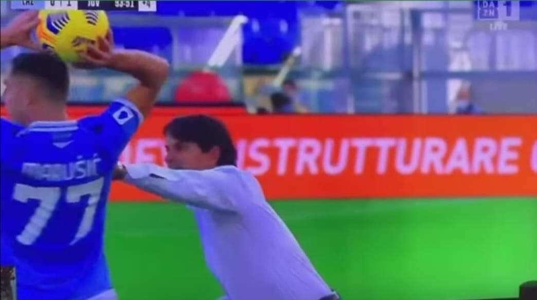 Lazio, Inzaghi show: la “spinta” a Marusic e la corsa dopo il gol - VIDEO