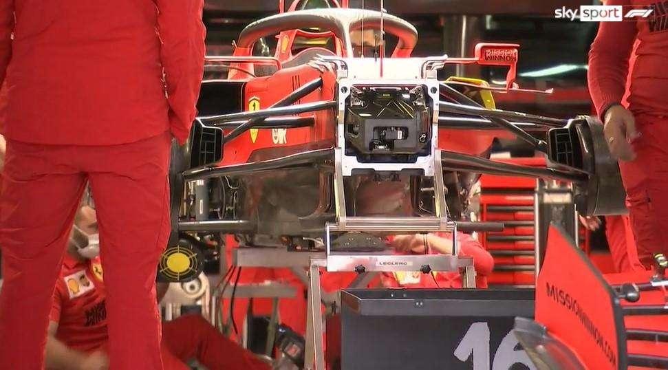 F1 | Gp Sochi, la Ferrari di Leclerc e il nuovo motore