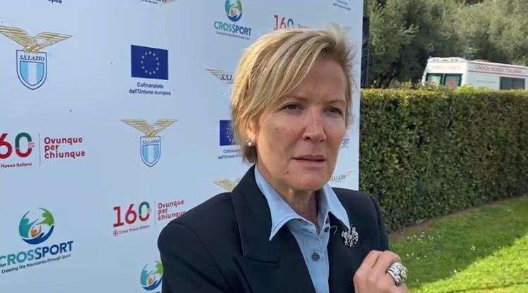 Cristina Mezzaroma: "La Lazio è sempre nel sociale, ma non si vende bene"
