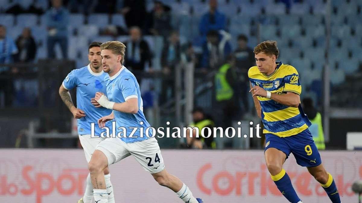RIVIVI DIRETTA - Lazio - Parma, 1-1 all'Olimpico: apre Delprato, chiude Noslin