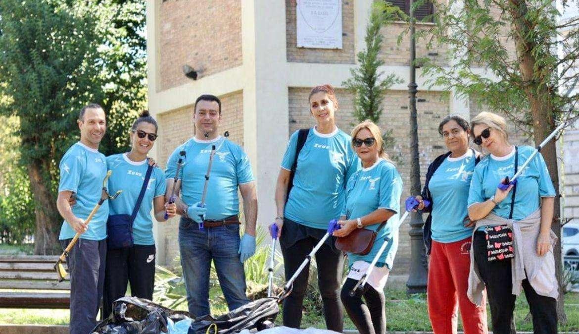 "Plog in Rome", l'evento della Fondazione S.S.Lazio per ripulire la Capitale