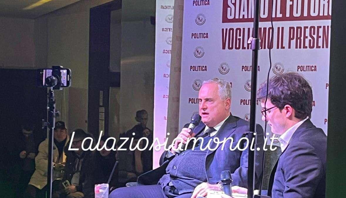 Lazio, Lotito: "I laziali hanno la memoria corta. È una soddisfazione..." - FOTO