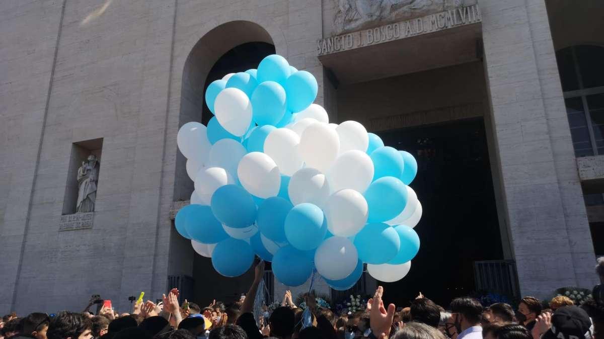 LAZIO PRIMAVERA | Franco abbraccia la mamma di Guerini: "Ci hai trasmesso forza" - VD
