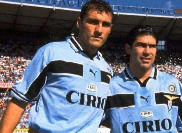 Lazio, la Serie A ricorda il tandem Vieri - Salas: "Che coppia micidiale!" - FOTO