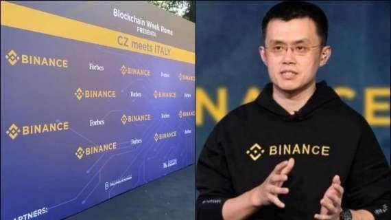 Binance, il CEO Zhao: "Comprare la Lazio? Ecco cosa posso fare"