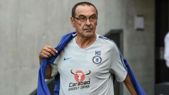 Allenatore Juventus, Sarri: “Sarei felice di rimanere al Chelsea”