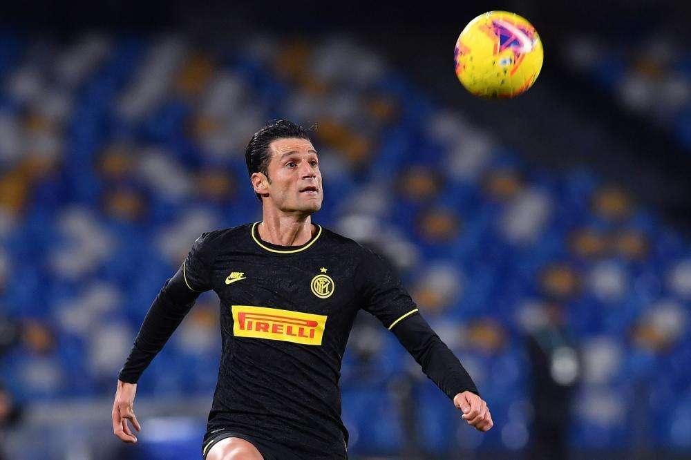 Lazio - Inter, Candreva all'intervallo: "Avversario forte, partita ancora aperta"