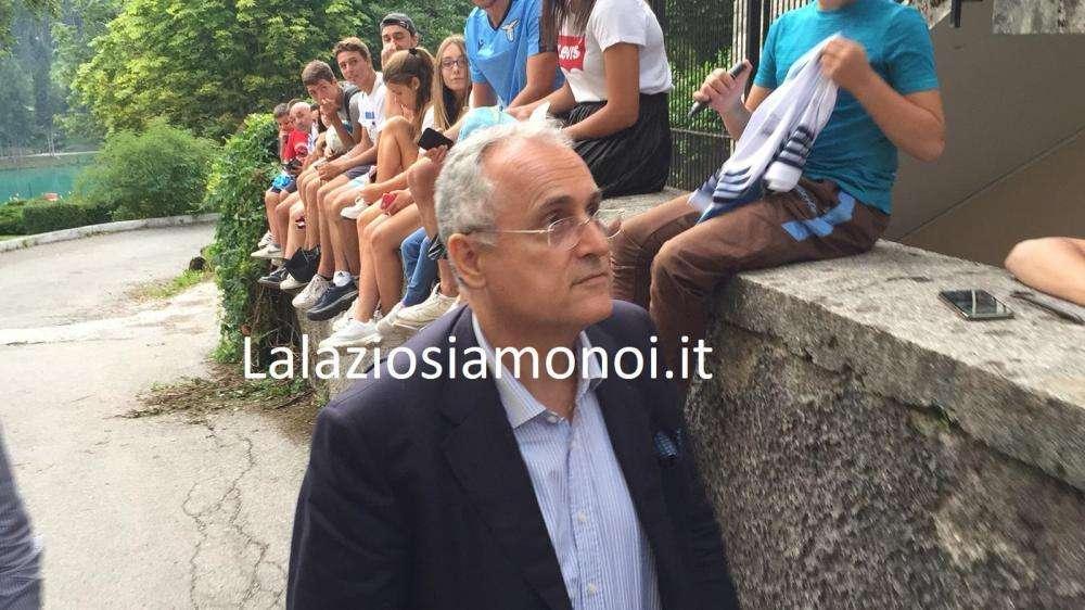 Lazio, Lotito: "La squadra sarà rinforzata e non indebolita, è una promessa"