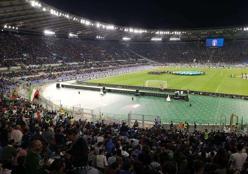 Italia - Grecia, 60mila per la Nazionale: l'Olimpico si tinge di azzurro - FOTO