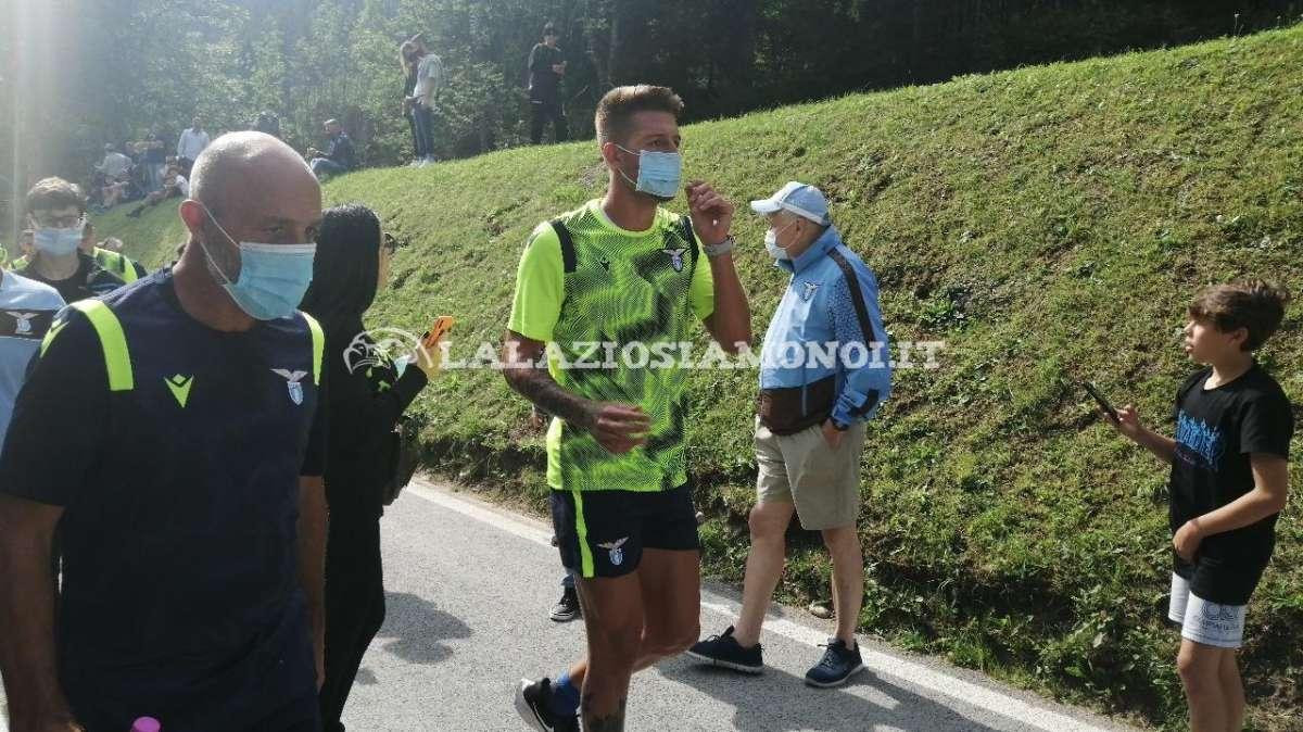 AURONZO GIORNO 7 - Lazio, anche Milinkovic e Marusic lasciano il ritiro