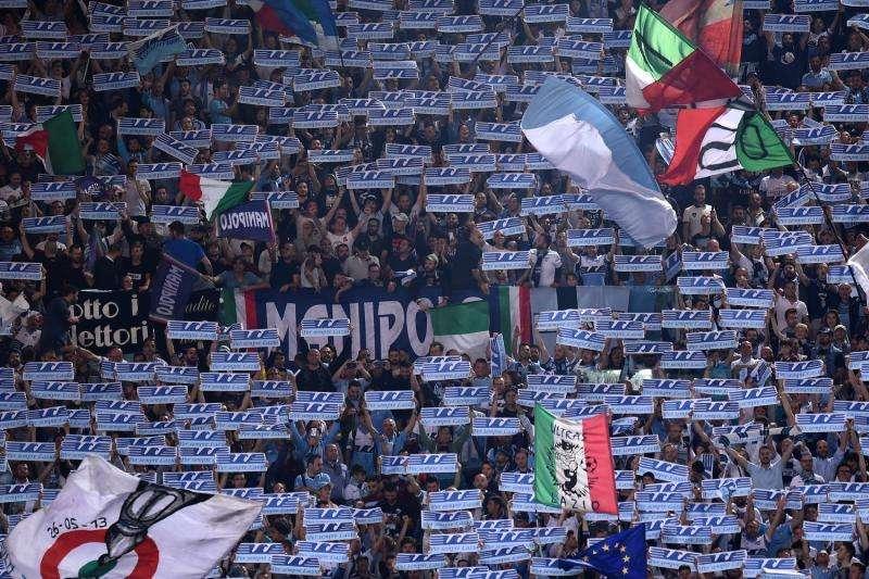 Olimpico biancoceleste, pronta la coreografia della Nord. Biglietti: 21500 quelli venduti...