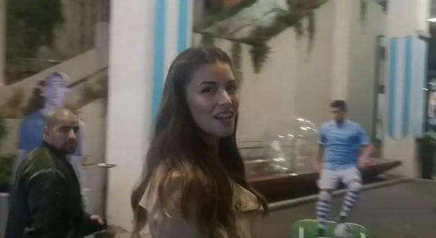 Lazio - Cluj, le wags all'Olimpico: da Patricia Venegas a Desirée Cordero - VIDEO