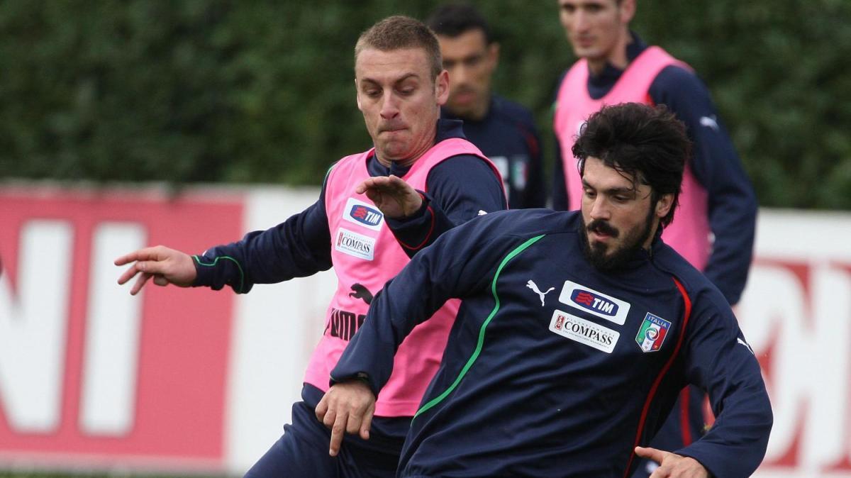 Lazio - Genoa, Gattuso ritrova De Rossi: da compagni in Nazionale ad avversari in panchina