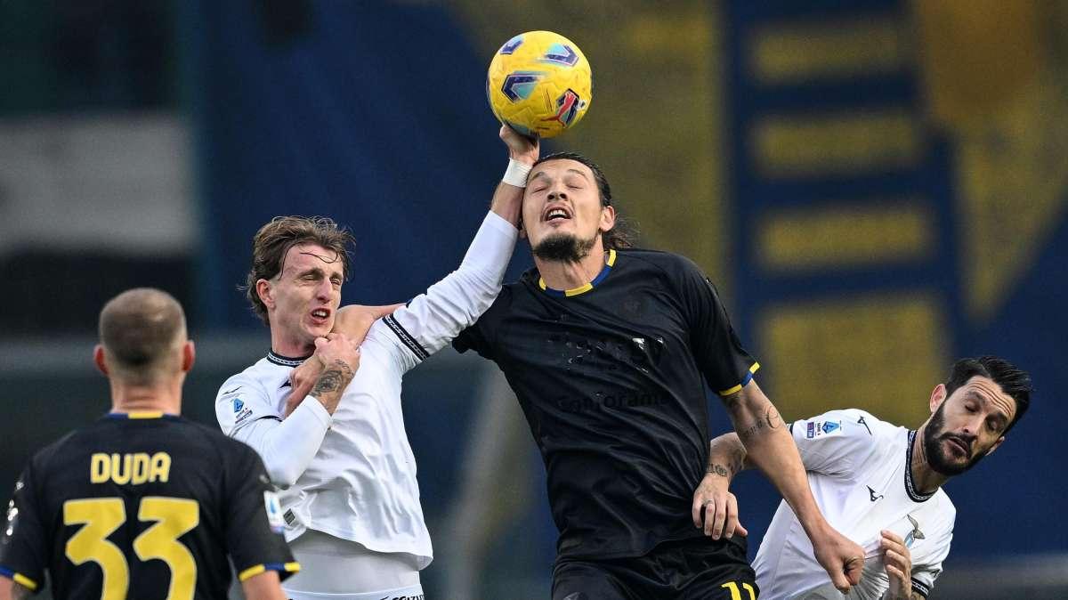 IL TABELLINO di Verona - Lazio 1-1