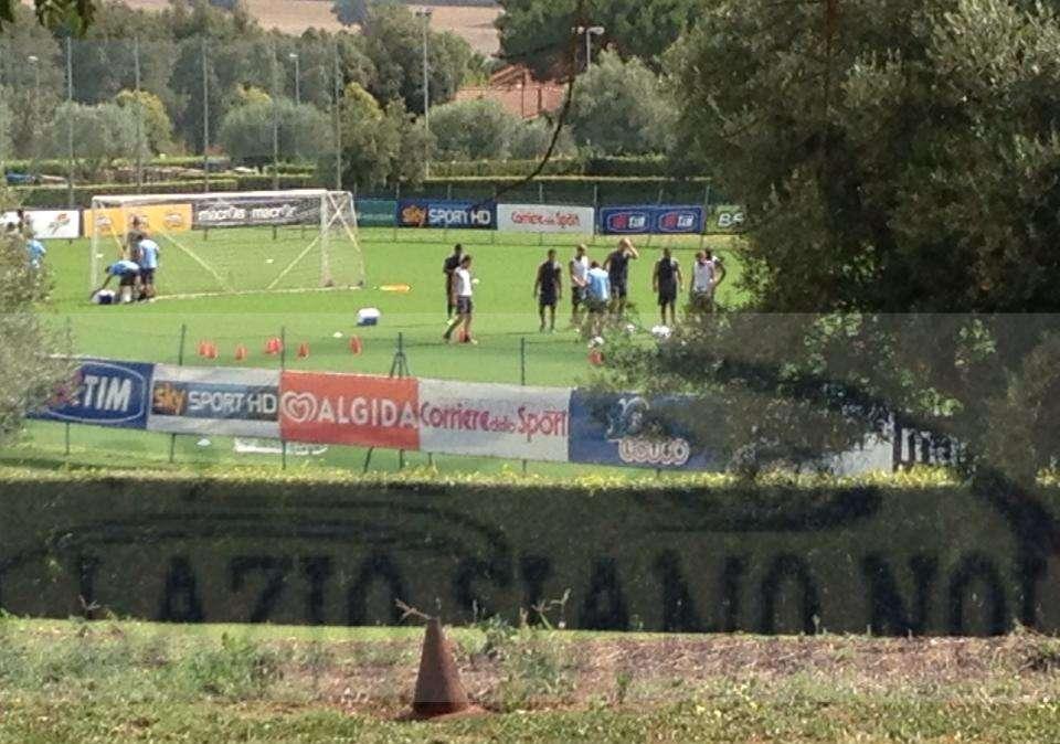 FORMELLO - Breve seduta prima della partenza per Siena... Cana ancora fermo