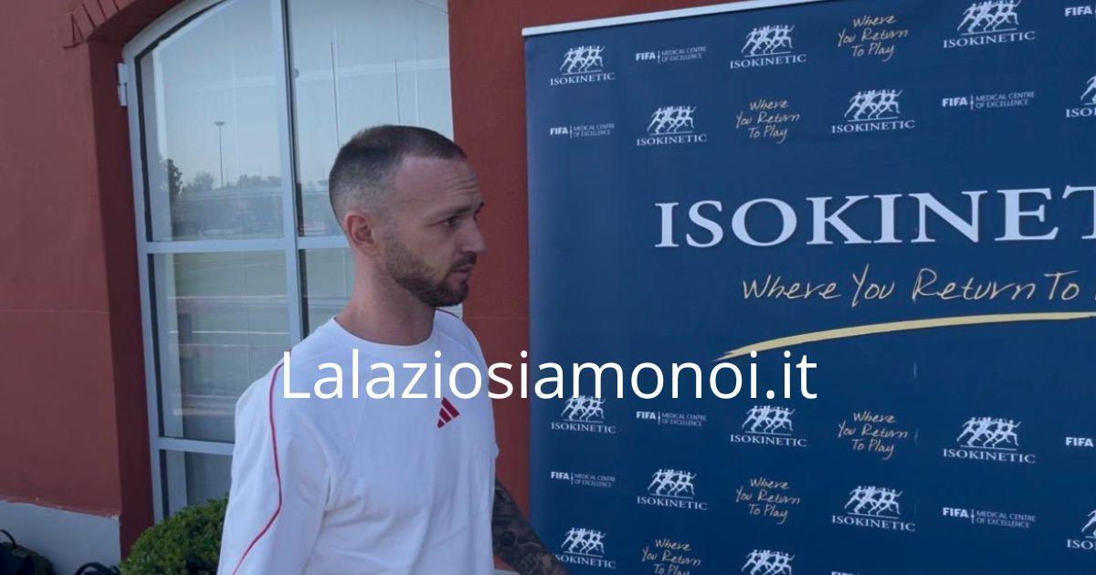 Lazio, test atletici all'Isokinetic: il primo ad arrivare è Lazzari - FT&VD
