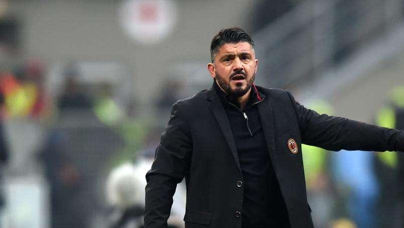 Milan, Gattuso: "Lazio impressionante, quando riparte fa paura. Inzaghi? È molto più bravo di me"