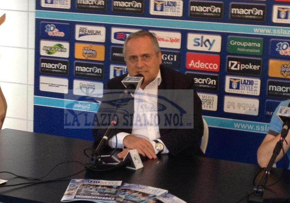 AURONZO - Lotito: "Mercato aperto, Elez è nostro! E i tifosi cosa fanno per la Lazio? Nulla" - FOTO&VIDEO