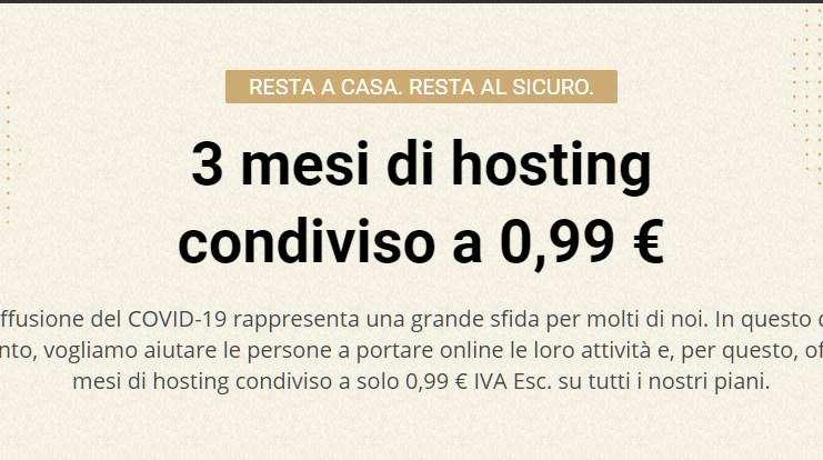 SITEGROUND - L'HOSTING PER TE da 0,99 euro! SBARCA SU INTERNET CON UN SERVIZIO SUPER!