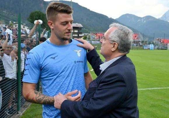 Lazio, la carica di Lotito: "Testa al Feyenoord, dopo penseremo al derby"