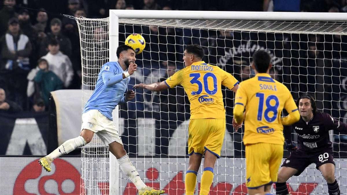 IL TABELLINO di Lazio - Frosinone 3-1