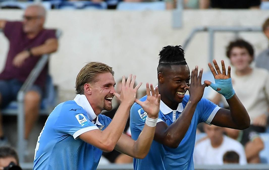 Lazio, Noslin esulta dopo il gol al Milan: il post social - FOTO