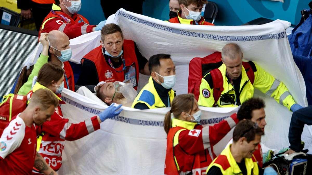 Euro 2020, le prime pagine dei quotidiani per Eriksen: “Miracolo all’Europeo”