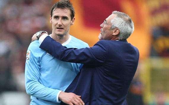 Lazio, Reja: "Quella volta che Klose si rifiutava di entrare. Lo guardai..."