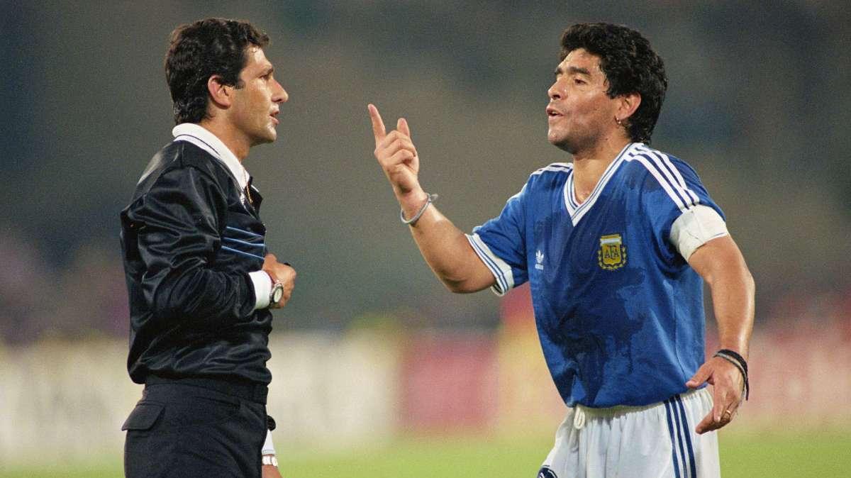 L'arbitro di Italia '90: "Maradona una delle persone peggiori mai incontrate"