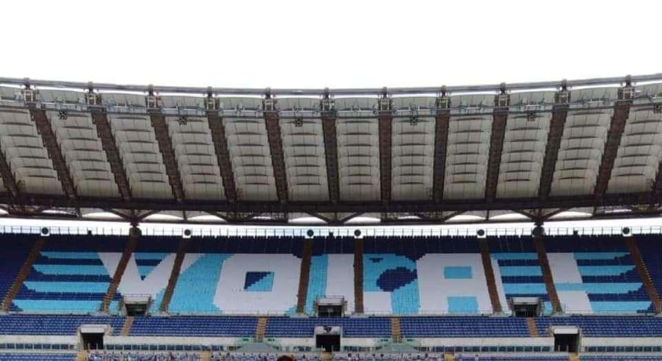 Lazio - Milan, all'Olimpico una scenografia speciale - FOTO 