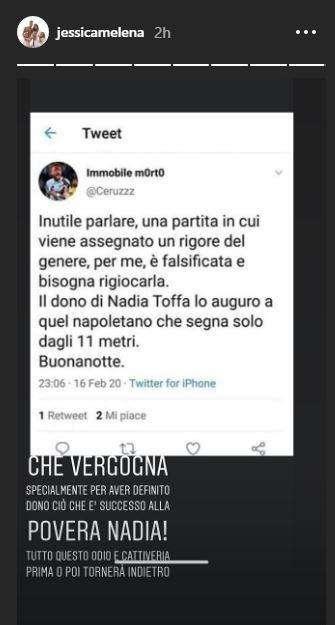 Lazio, il tweet della vergogna: "Immobile come Nadia Toffa". Jessica risponde - FT