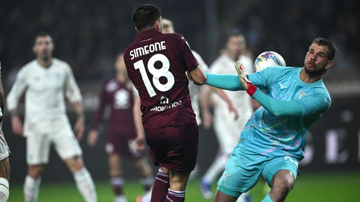 RIVIVI DIRETTA - Torino - Lazio 2-0: Simeone e Zapata stendono i biancocelesti