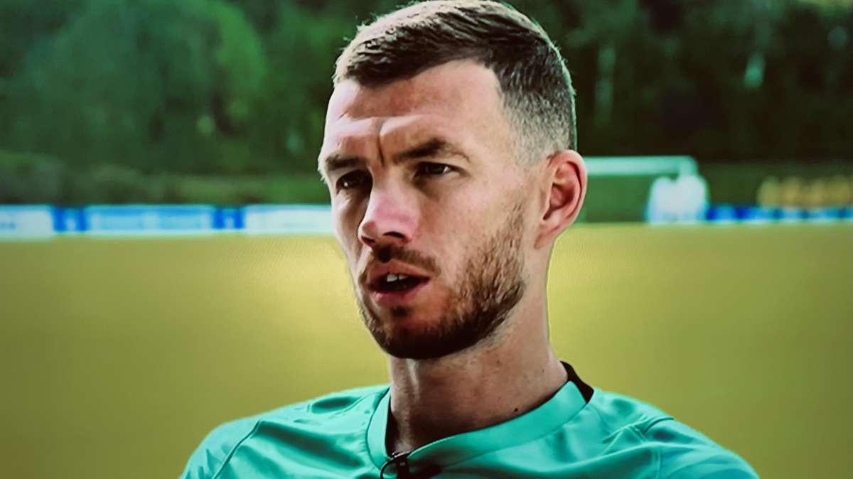 Inter, Dzeko sul cambio prima del gol: "Chiedo a Inzaghi se aveva bevuto..."