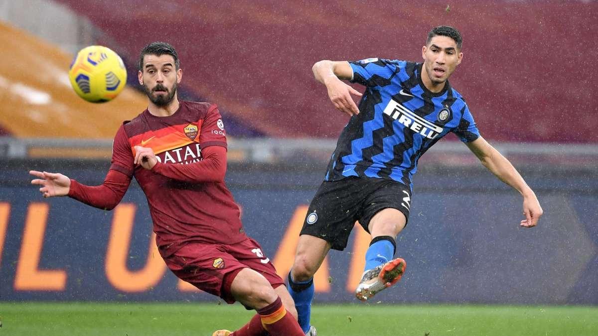 Serie A, pareggio rocambolesco tra Roma e Inter: giallorossi in rete nel finale