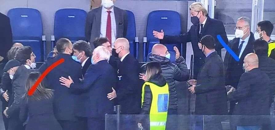 Lazio - Torino, Cairo contro la dirigenza biancoceleste a fine gara - VIDEO 