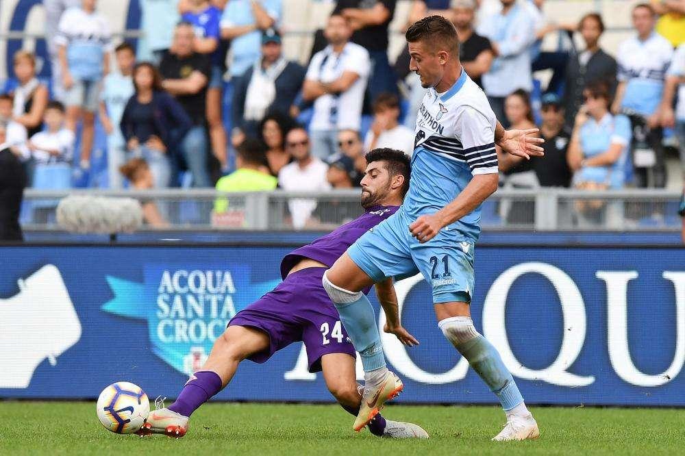 IL TABELLINO di Lazio-Fiorentina 1-0