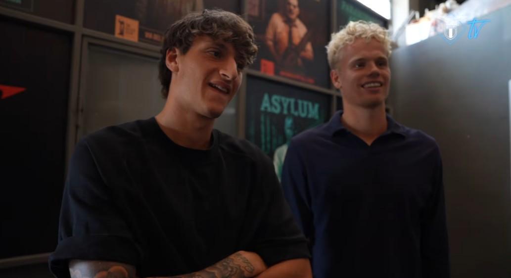 Lazio, Floriani e Provstgaard all'escape room: "Mandiamo avanti il capitano!"