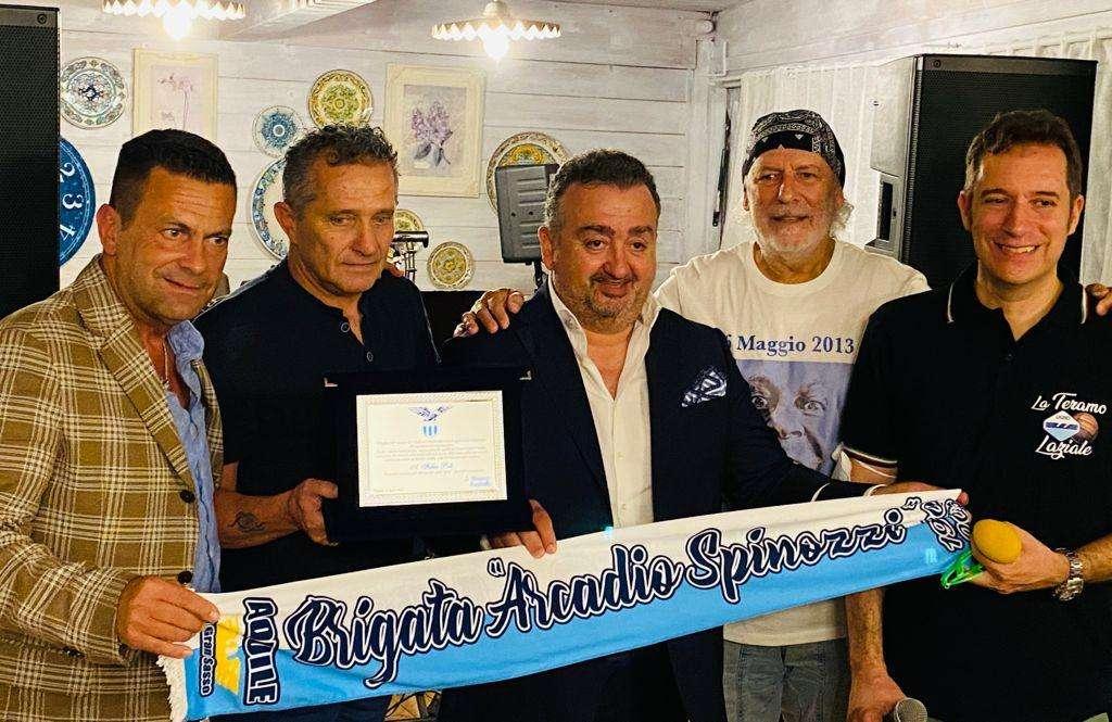 La Teramo Laziale si ritrova a cena, Spinozzi nominato presidente onorario