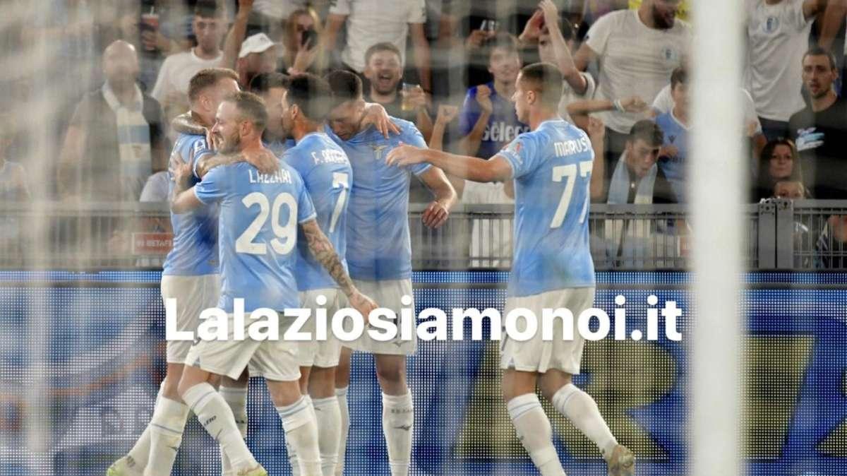 Lazio, romanticismo di Zaccagni a Luis Alberto: "Baciami!". Ma il Mago... - FOTO
