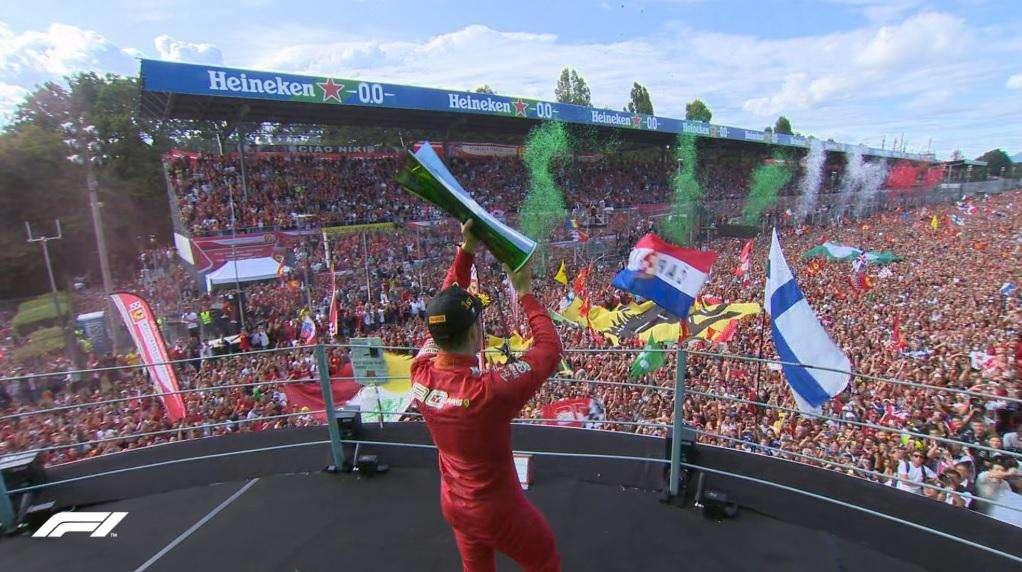 Formula 1, gp d'Italia: straordinario Leclerc, trionfo Ferrari dopo nove anni