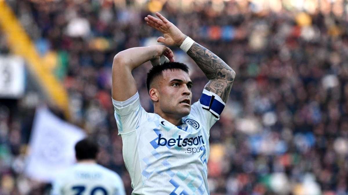 Serie A, Lautaro stende l'Udinese: l'Inter allunga in vetta