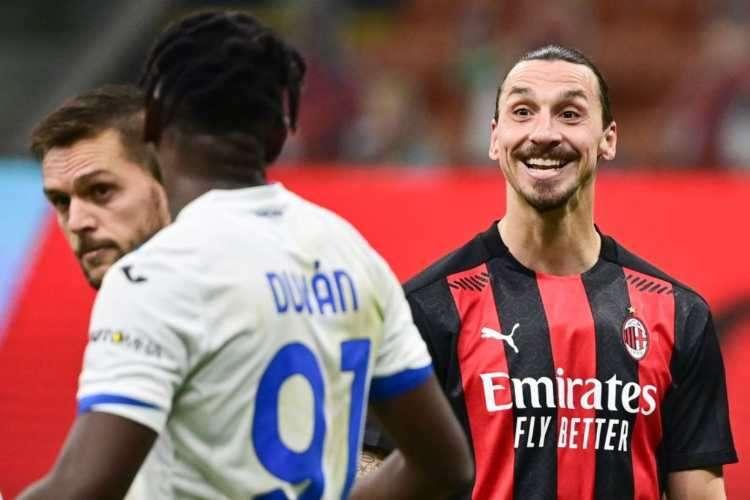 Milan - Atalanta, Zapata provoca e Ibra lo zittisce: "Più gol io che tu partite in carriera"
