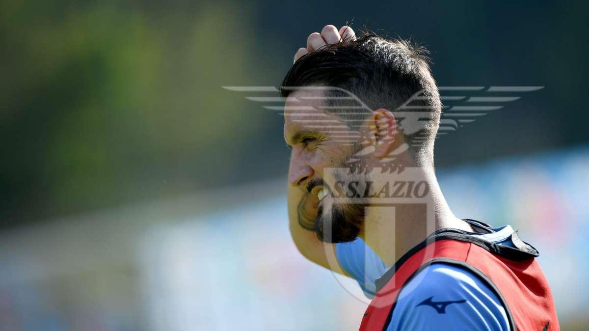 AURONZO GIORNO 7 - Lazio, fine della seduta pomeridiana: Immobile decide la partitella